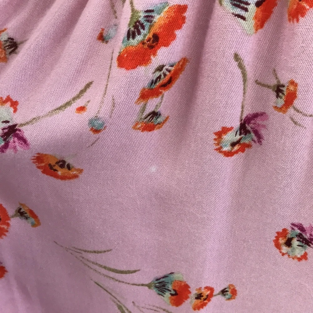 Pink Maxi Floral Dress - Picture 6 of 8